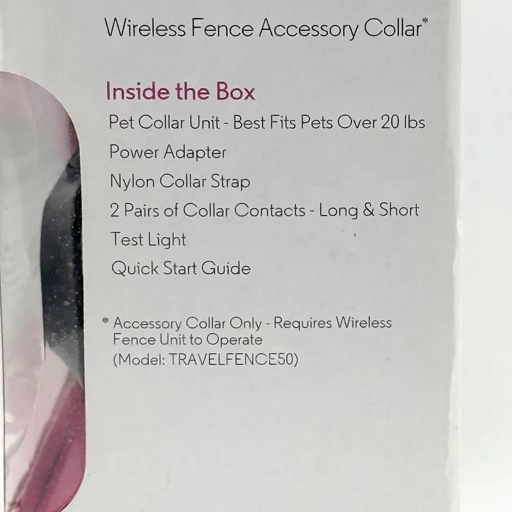 Motorola See Spot Stay Wireless Boundary Fence Collar Accessory - Fits 20 Lbs. a